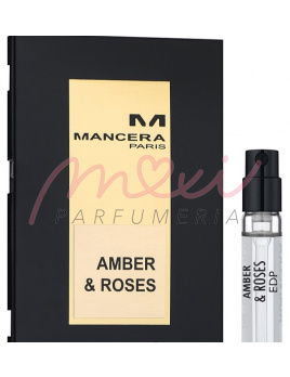 Mancera Amber & Roses, Vzorka vône