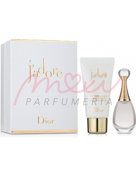 Christian Dior Jadore mini SET: Parfumovaná voda 5ml + Telové Mlieko 20ml