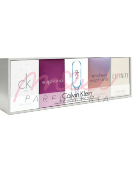 Calvin Klein Mini Set: CK one 10ml edt + Euphoria 4ml edp + CK2 10ml edt + Endless Euphoria 5ml edp + Eternity 5ml edp