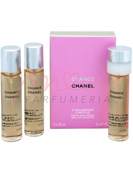 Chanel Chance, Toaletná voda 3x20ml - náplně