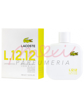 Lacoste Eau de Lacoste L.12.12 Blanc (neon) limitovaná edícia, Toaletná voda 100ml