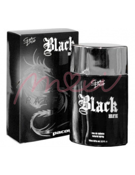Chat Dor Pacoro Black men, Toaletná voda 100ml - Tester (Alternativa parfemu Paco Rabanne Black XS)