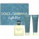 Dolce & Gabbana Light Blue Pour Homme, Edt 75 ml + 50ml balsam po holení + 50ml sprchový gel