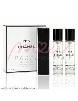 Chanel No.5 Eau Premiere, Parfémovaná voda 3x20ml Twist and spray