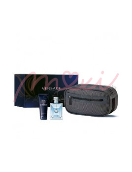 Versace Pour Homme, Edt 100ml +100ml sprchový gel + kosmetická taška
