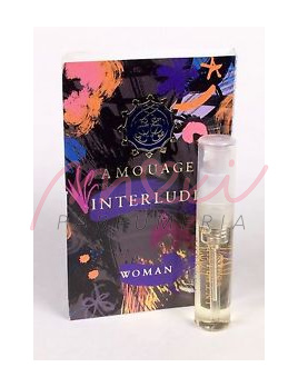 Amouage Interlude Woman, Vzorka vône
