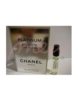 Chanel Egoiste Platinum, vzorka vône