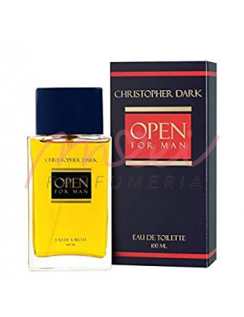 Christopher Dark Open for Man, Toaletná voda 100ml (Alternatíva vôneYves Saint Laurent Opium pour homme)