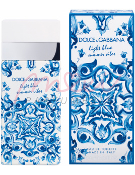 Dolce & Gabbana Light Blue Summer Vibes, Toaletná voda 100ml - tester