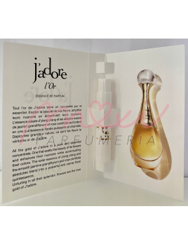 Christian Dior Jadore L´Or Woman, Vzorka vône