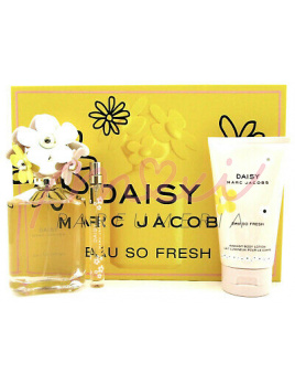 Marc Jacobs Daisy Eau So Fresh, toaletná voda 125 ml + telové mlieko 150 ml + toaletná voda 10 ml