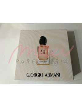 Práznda krabica Giorgio Armani Si, Rozmery: 16cm x 16cm x 5cm