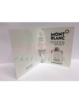 Mont Blanc Legend Spirit, vzorka vône