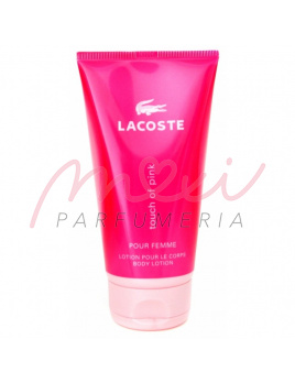 Lacoste Touch of Pink, Teľové mlieko 150ml