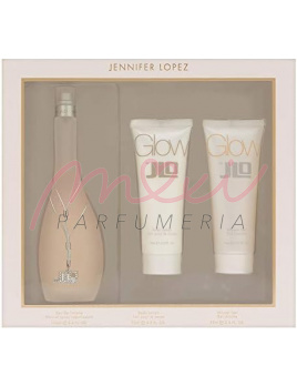 Jennifer Lopez Glow by J.LO SET : Toaletná voda 100ml + Telový krém 75ml + Sprchový gél 75ml