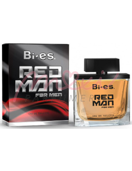 Bi-es Red Man, Toaletná voda 100ml (Alternatíva parfému Christian Dior Fahrenheit)