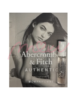 Abercrombie & Fitch Authentic, Vzorka vône