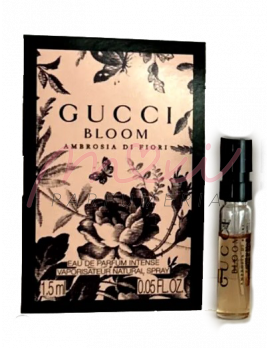 Gucci Bloom Ambrosia di Fiori, Vzorka vône