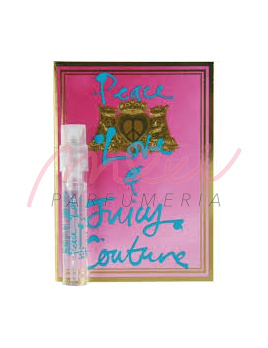 Juicy Couture Peace Love and Juicy Couture, Vzorka vône