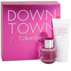 Calvin Klein Down Town SET : Parfumovaná voda 50ml + Telové mlieko 100ml