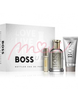 Hugo Boss BOSS Bottled Eau De Parfum SET: Parfumovaná voda 100ml + Parfumovaná voda 10ml + Sprchový gél 100ml