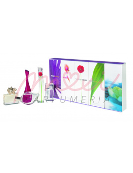 Kenzo Mini Set, 5ml Edp Kenzo Jungle + 5ml Edp Amour + 4ml Edp Flower + 3,5ml Edp Parfum d´ete + 5ml Edt L´Eau par Kenzo