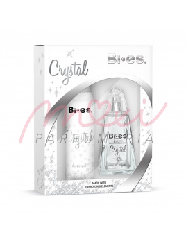 Bi-es Crystal SET: Parfemovaná voda 100ml + Deodorant 150ml (Alternatíva vône Giorgio Armani Diamonds)