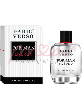 Fabio Verso Energy for Man, Toaletná voda 100ml Tester (Alternatíva vône Christian Dior Homme Sport)
