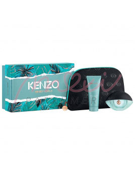 Kenzo World SET: Parfémovaná  voda 50ml + Telové mlieko 75ml + Kozmetická taška
