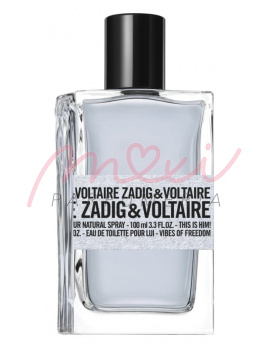 Zadig & Voltaire This is Him! Vibes of Freedom, Toaletná voda 100ml - Tester