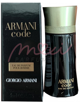 Giorgio Armani Code eau de Parfum, Parfumovaná voda 4ml
