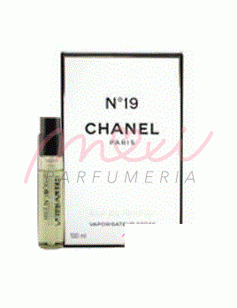 Chanel No. 19, vzorka vône - parfemovana voda