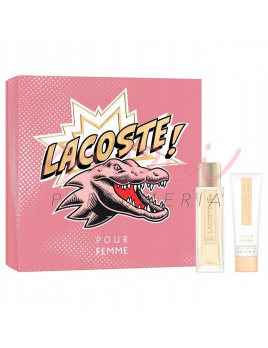 Lacoste Pour Femme SET: Parfumovaná voda 50ml + Telové mlieko 50ml