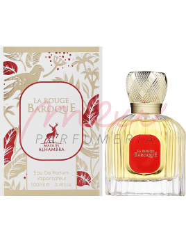 Maison Alhambra La Rouge Baroque, Parfumovaná voda 100ml (Alternatíva vône Maison Francis Kurkdjian Baccarat Rouge 540)