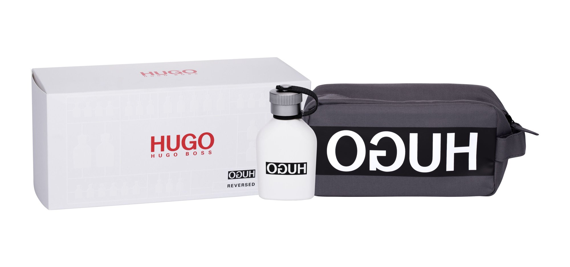 HUGO BOSS Hugo Reversed, toaletná voda 75 ml + kozmetická taška