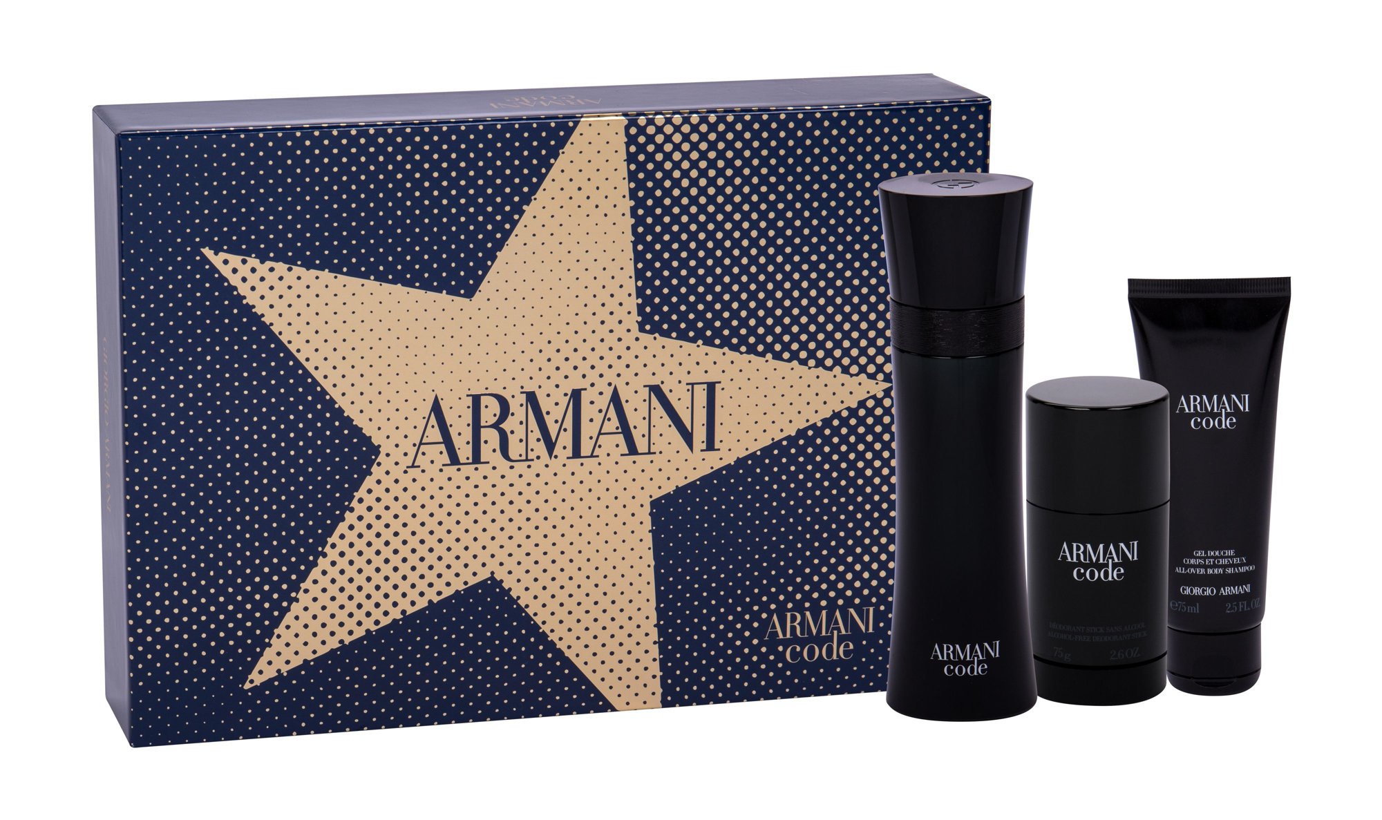Giorgio Armani Armani Code Pour Homme, toaletná voda 125 ml + sprchovací gél 75 ml + deostick 75 ml