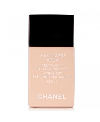 Chanel Vitalumiére Aqua hydratačný make-up odtieň Beige-Rosé