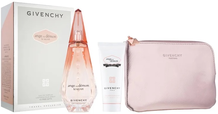 Givenchy Ange Ou Demon Le Secret SET: Parfumovaná voda 100ml + Telové mlieko 75ml + Kozmetická taška