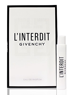 Givenchy L´interdit, Vzorka vône EDP